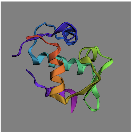 3Dmol.js Example - Display Protein PDB File