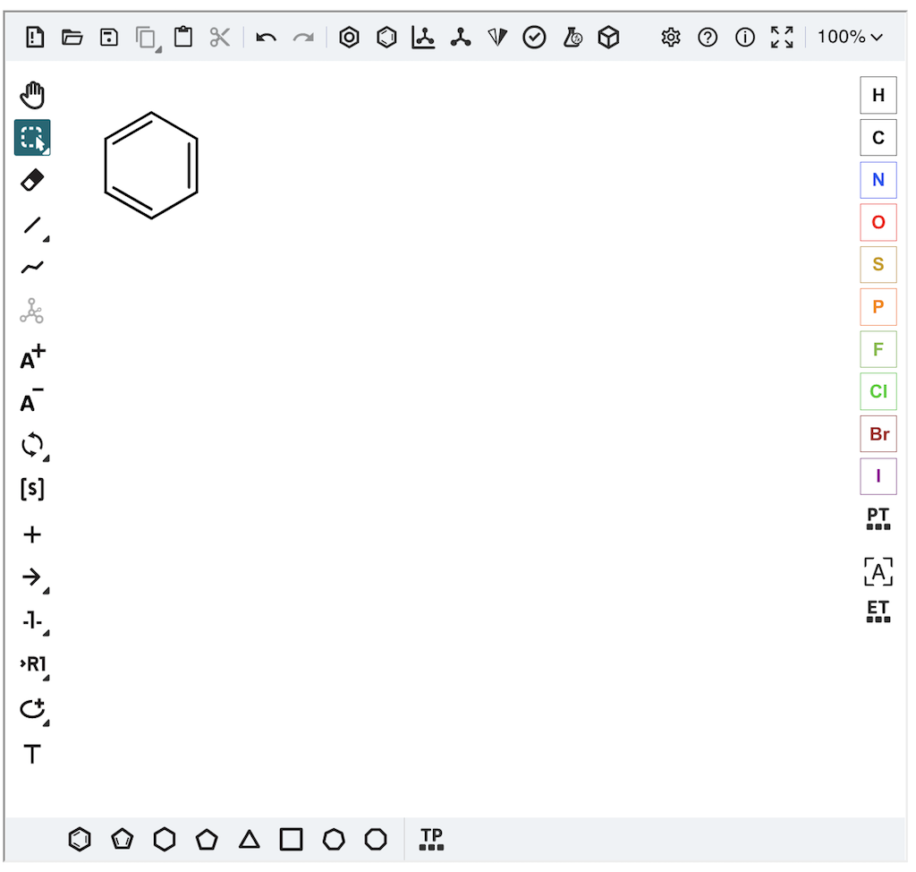 Ketcher - Chemical Structure Editor UI