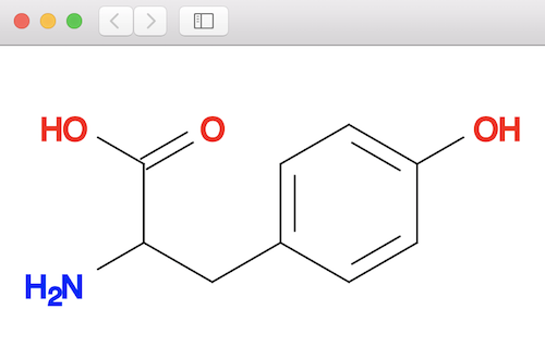 Best Conformer of Tyrosine Molecule